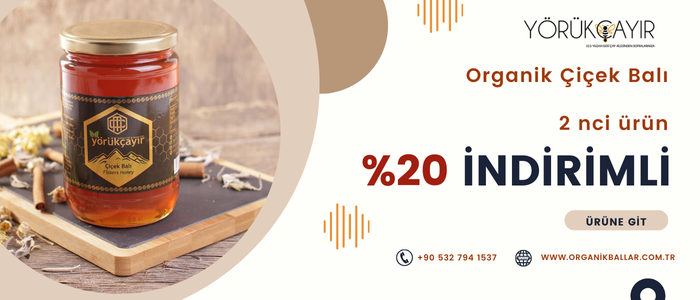 Organik çiçek balı