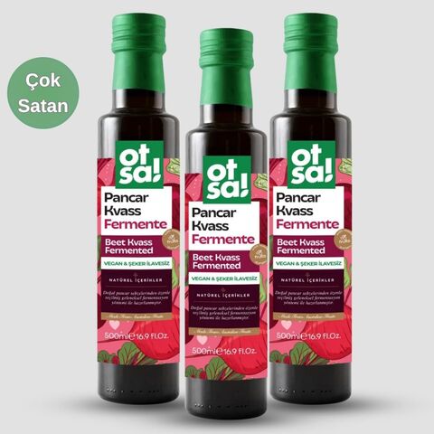 Otsa Pancar Kvass (Fermente) 3 x 500 ml