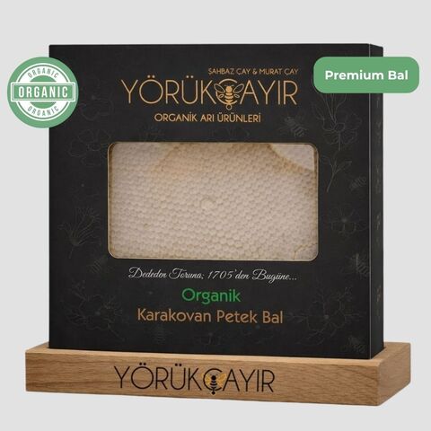 Yörükçayır Organik Karakovan Petek Bal | 2550 m Yayla Balı